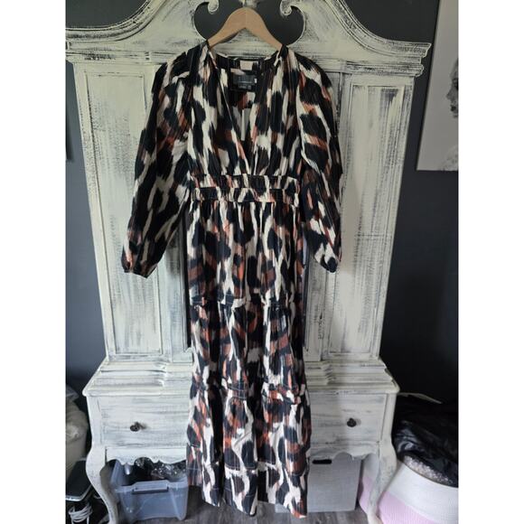 NWT Anthropologie Somerset Maxi Dress: Long-Sleeve Edition - XS - Picture 4 of 4